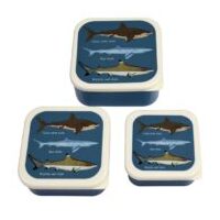 Rex London Snack Box Set of 3 - Sharks